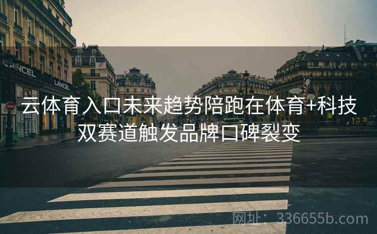 云体育入口未来趋势陪跑在体育+科技双赛道触发品牌口碑裂变